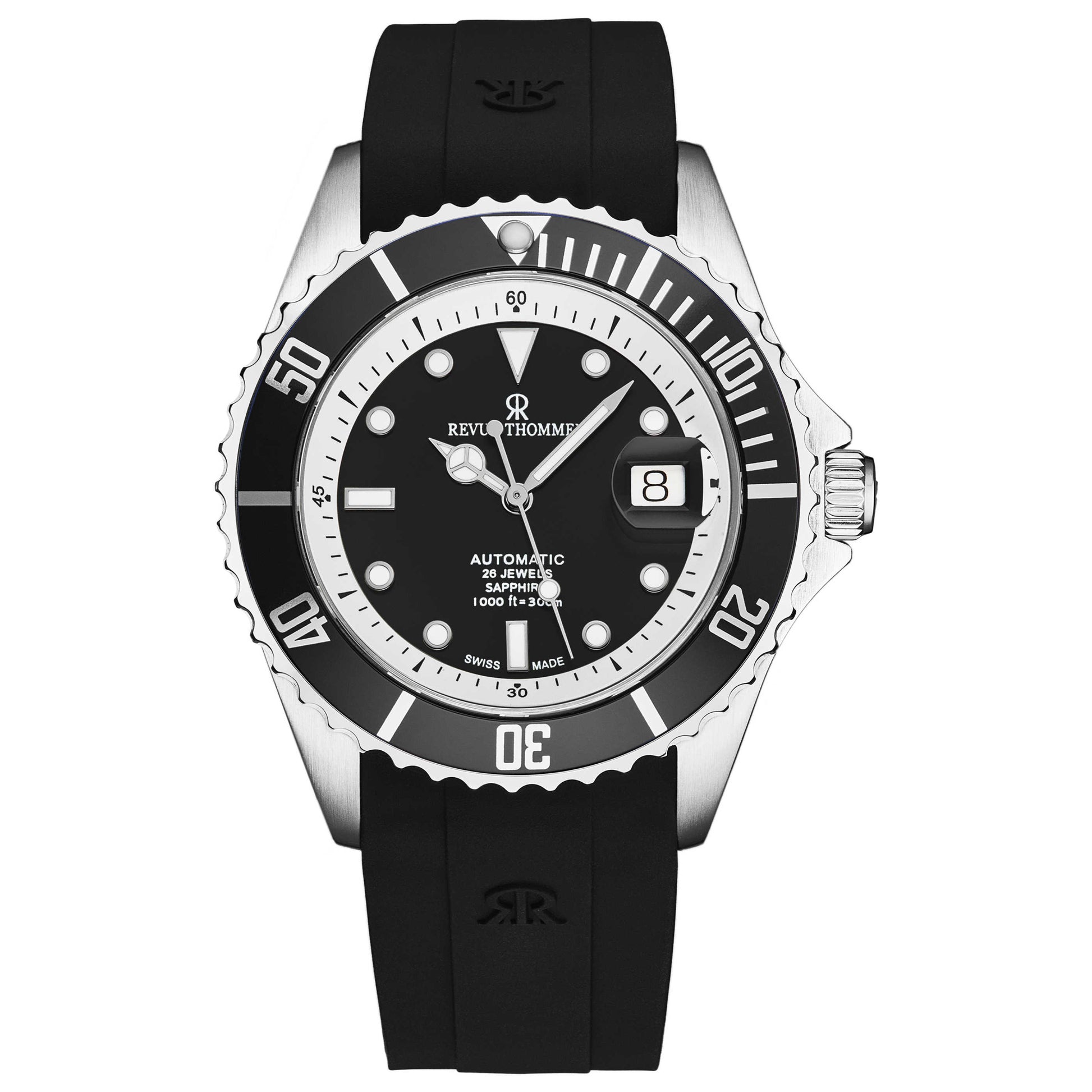 Front view of Revue Thommen Diver Men's Automatic Watch 17571.2337