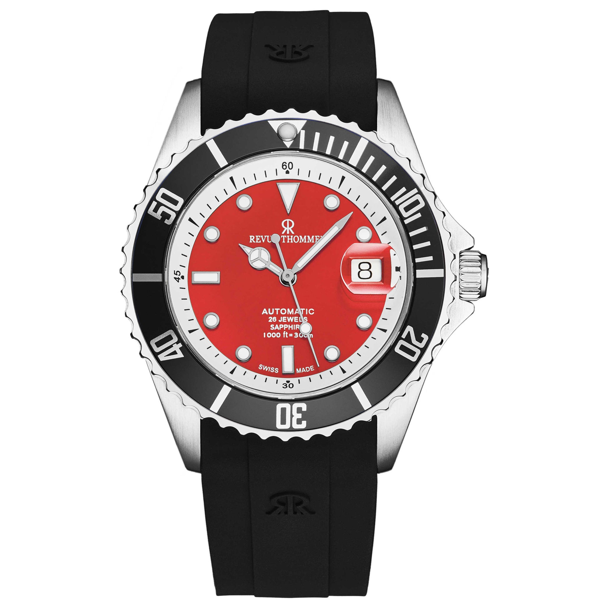 Front view of Revue Thommen Diver Men's Automatic Watch 17571.2338