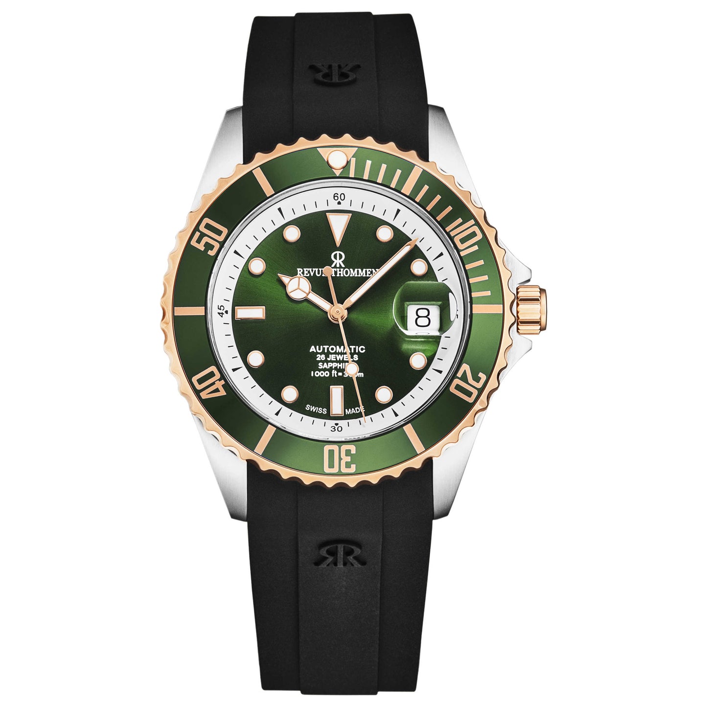 Front view of Revue Thommen Diver Men's Automatic Watch 17571.2354