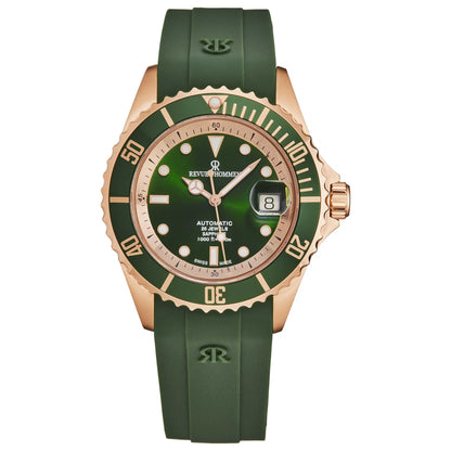 Front view of Revue Thommen Diver Men's Automatic Watch 17571.2364