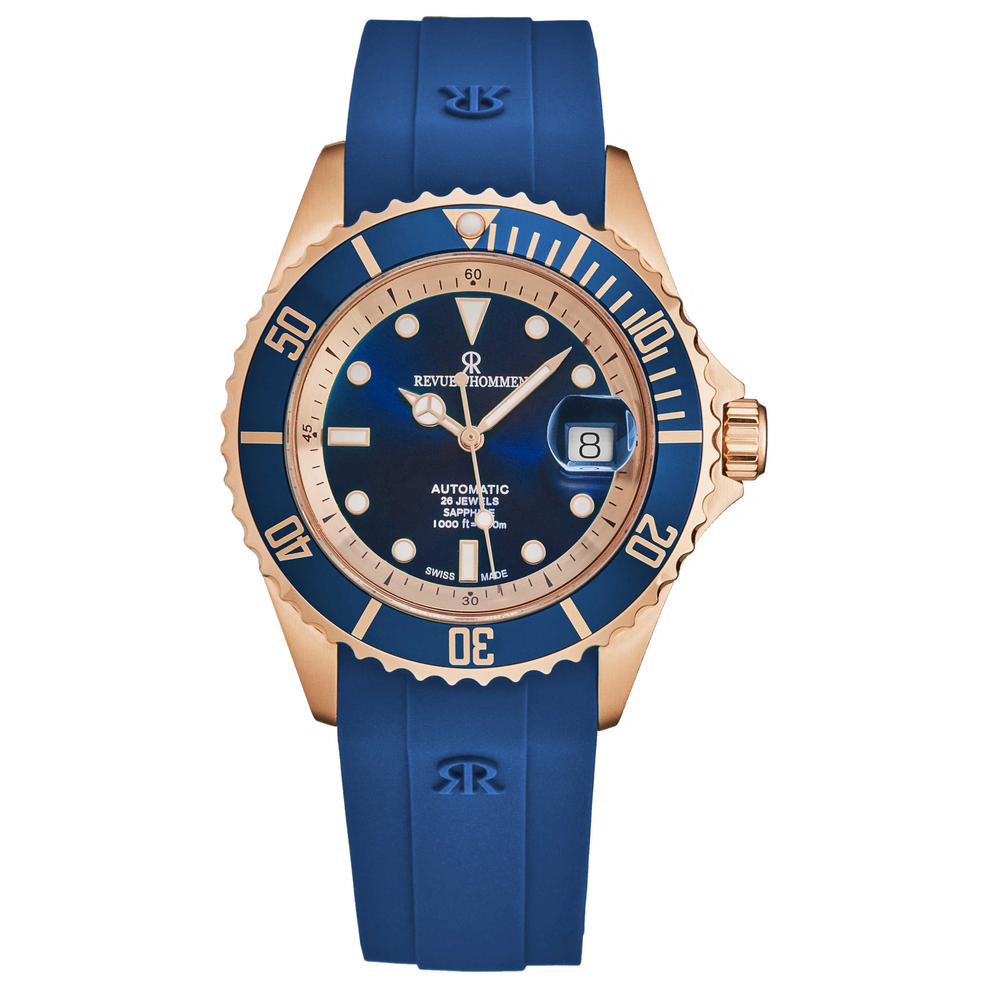 Front view of Revue Thommen Diver Men's Automatic Watch 17571.2365