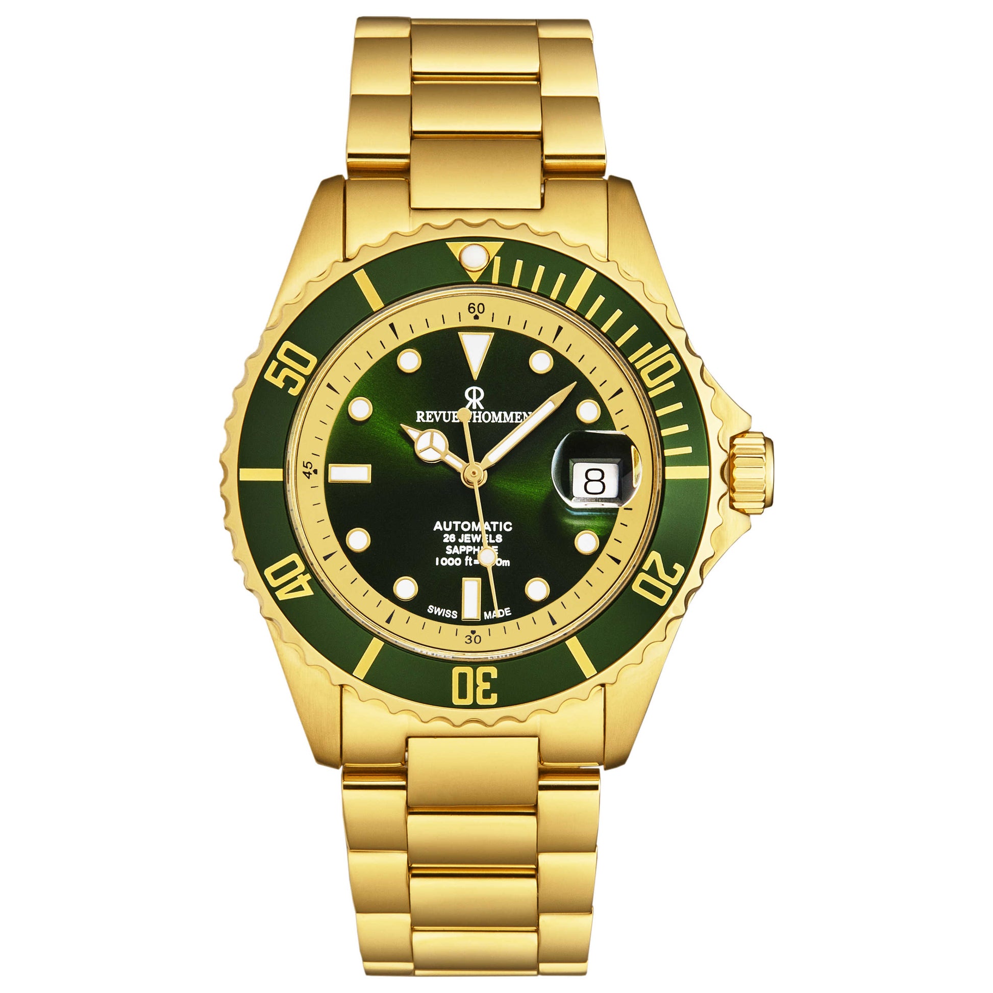 Front view of Revue Thommen Diver Men's Automatic Watch 17571.2414