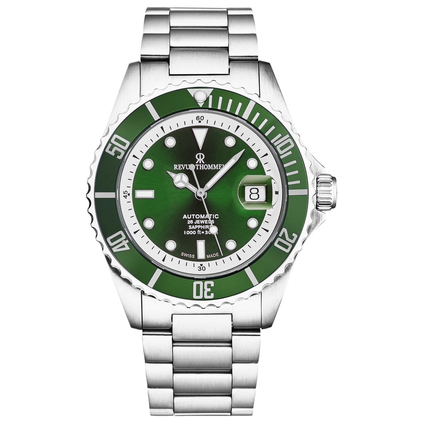 Front view of Revue Thommen Diver Men's Automatic Watch 17571.2429