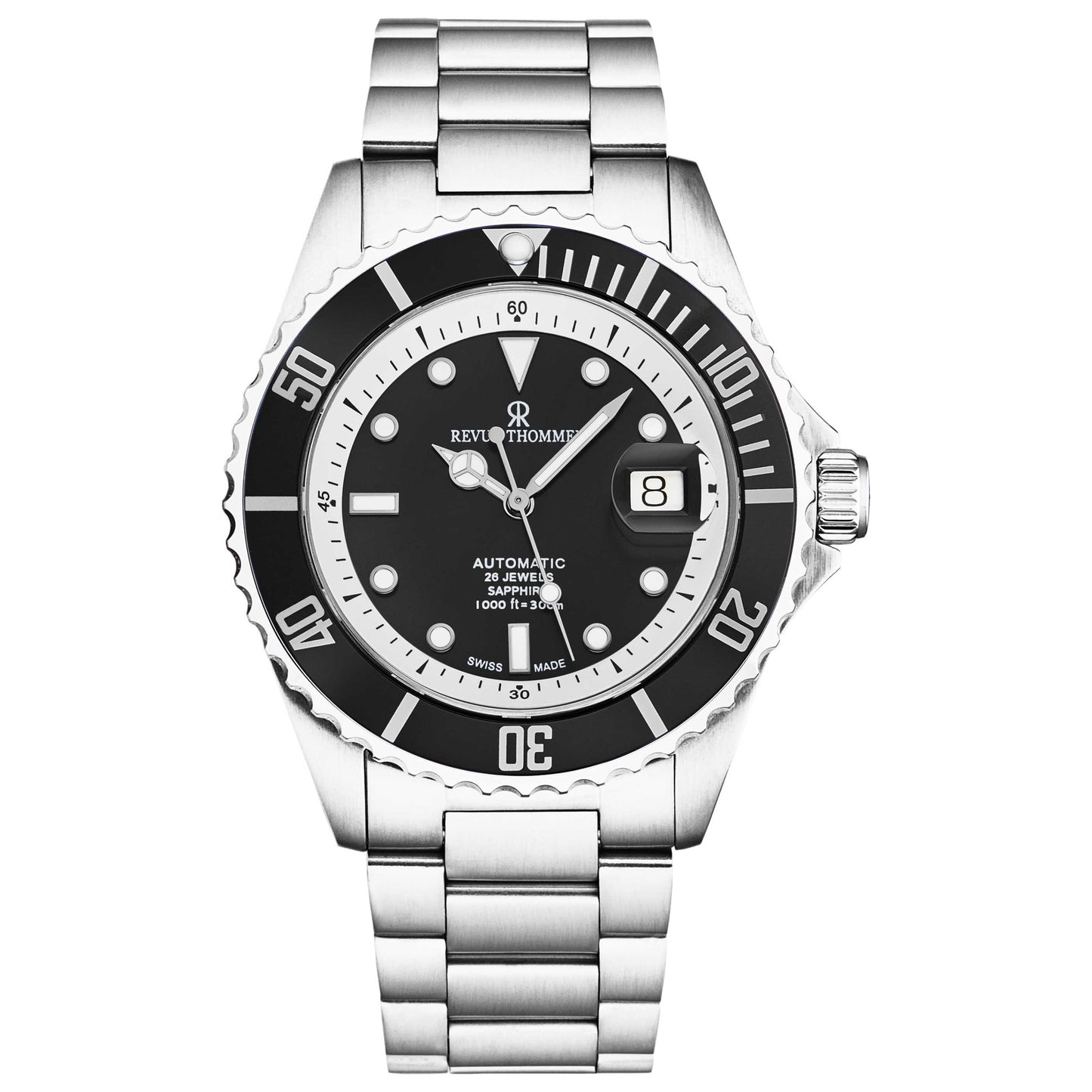 Front view of Revue Thommen Diver Men's Automatic Watch 17571.2437