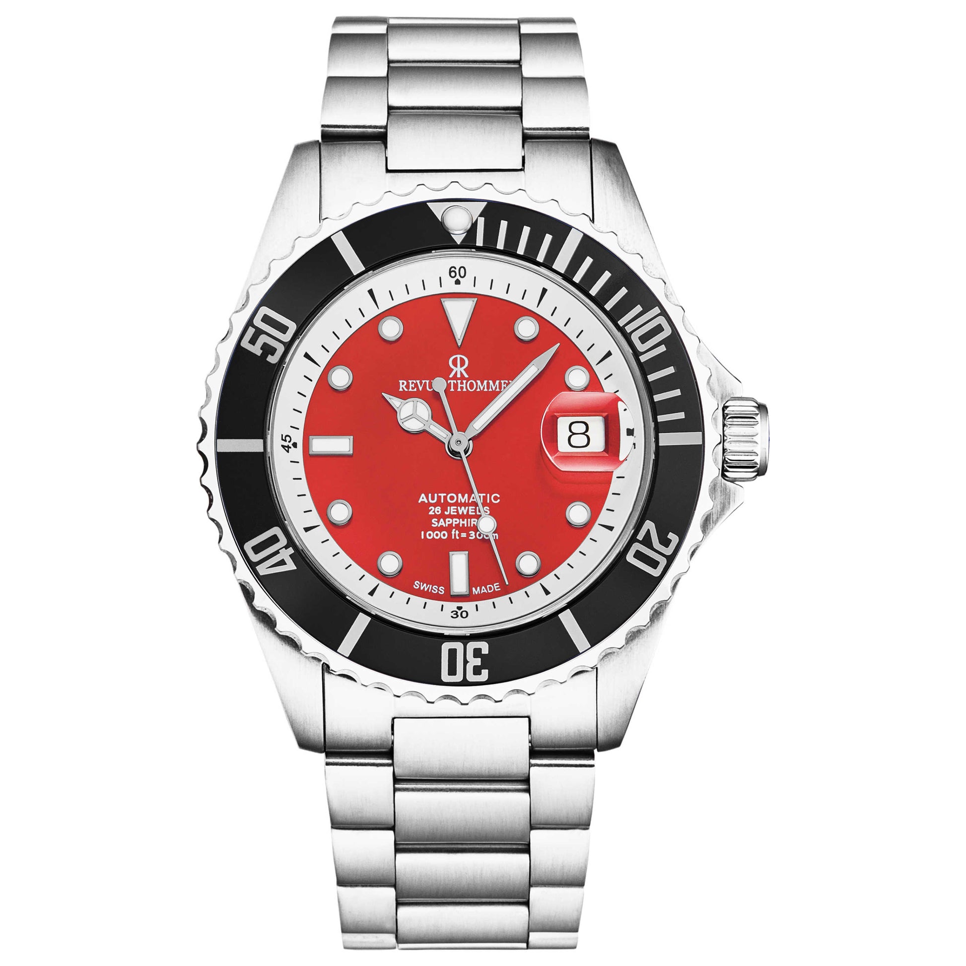 Front view of Revue Thommen Diver Men's Automatic Watch 17571.2438