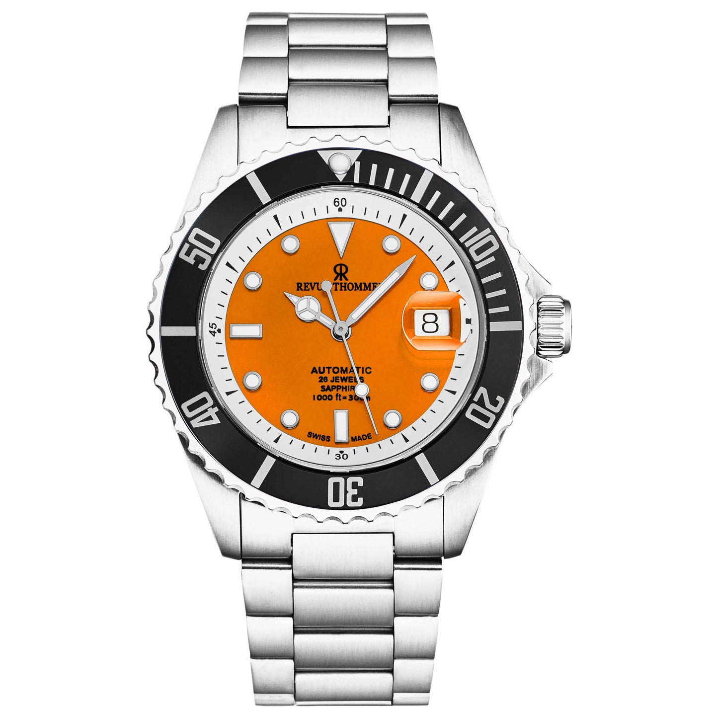 Front view of Revue Thommen Diver Men's Automatic Watch 17571.2439