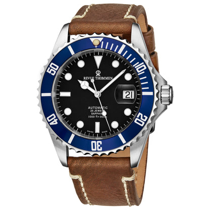 Front view of Revue Thommen Diver Men's Automatic Watch 17571.2535