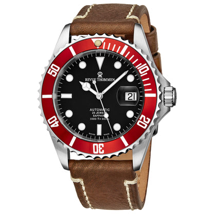 Front view of Revue Thommen Diver Men's Automatic Watch 17571.2536