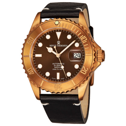 Front view of Revue Thommen Diver Men's Automatic Watch 17571.2593