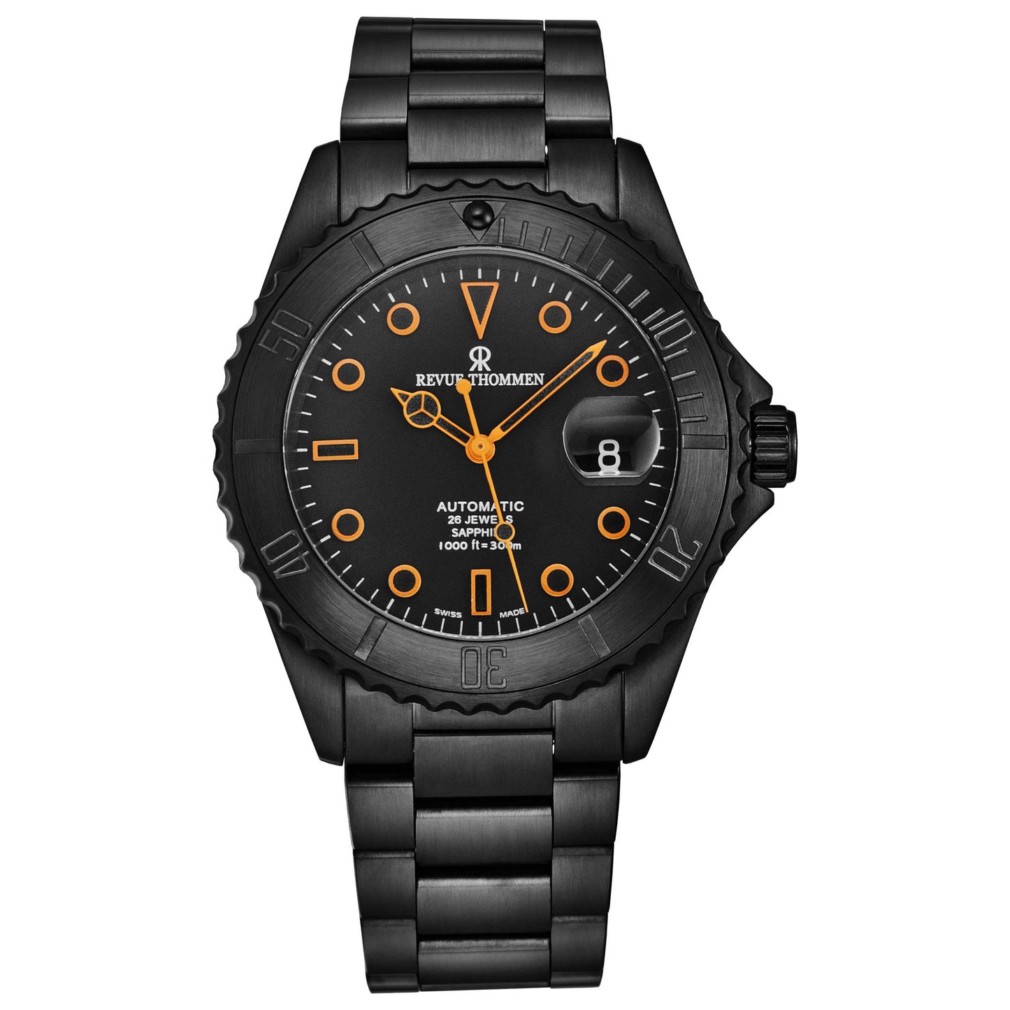 Front view of Revue Thommen Diver Men's Automatic Watch 17571.2679