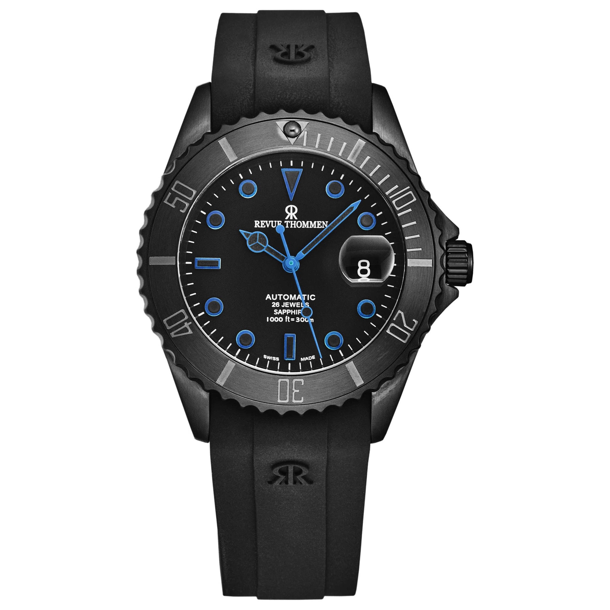 Front view of Revue Thommen Diver Men's Automatic Watch 17571.2775