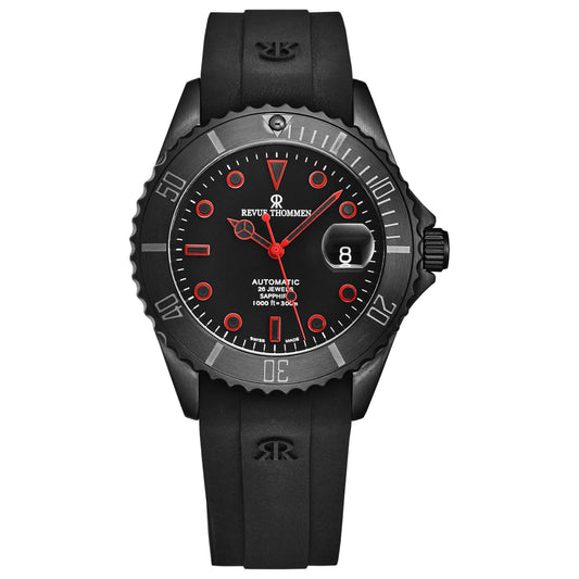 Front view of Revue Thommen Diver Men's Automatic Watch 17571.2776