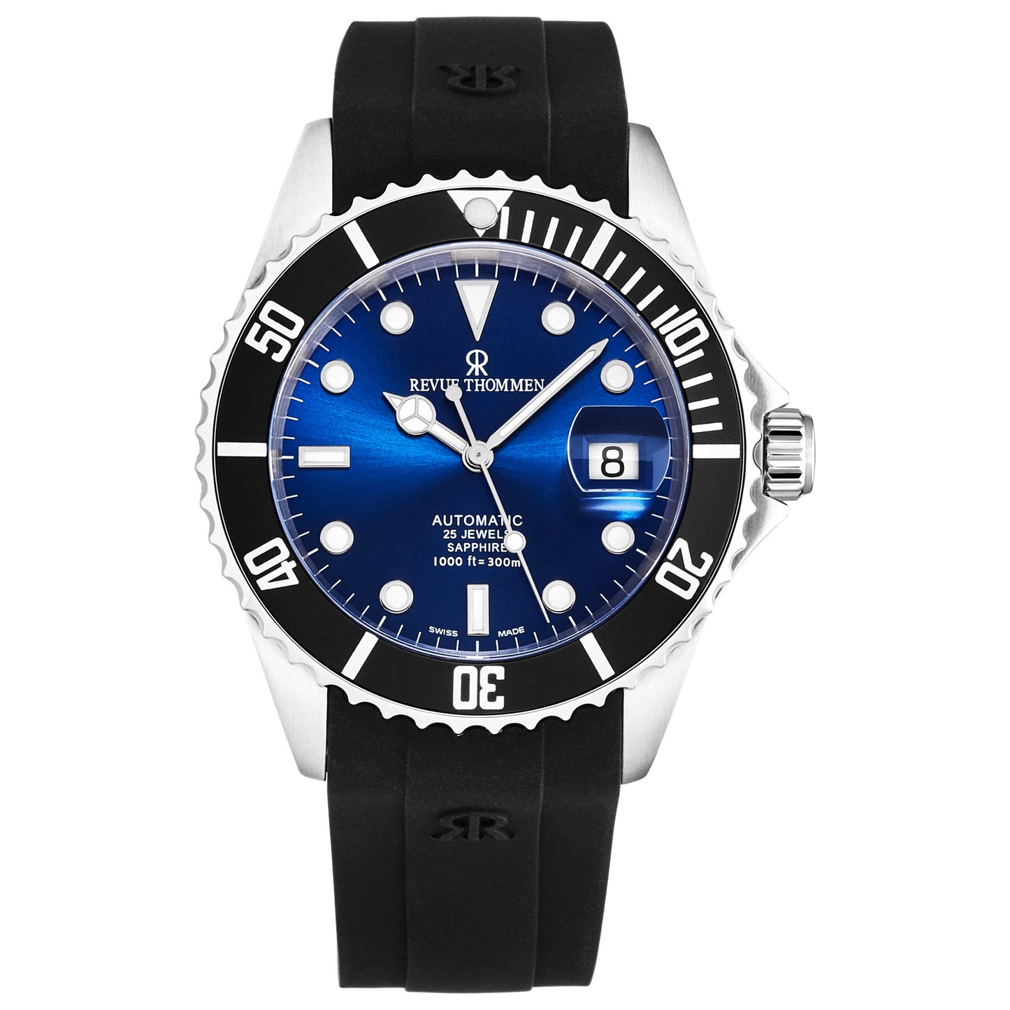 Front view of Revue Thommen Diver Men's Automatic Watch 17571.2823