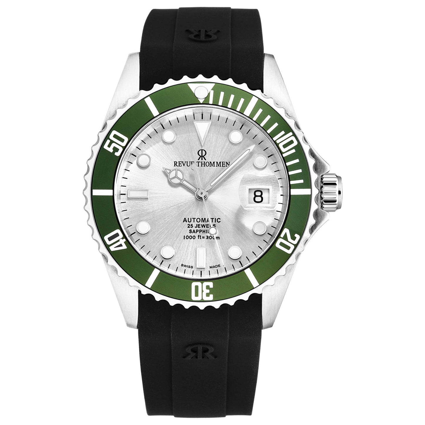 Front view of Revue Thommen Diver Men's Automatic Watch 17571.2824