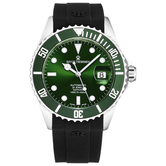 Front view of Revue Thommen Diver Men's Automatic Watch 17571.2829