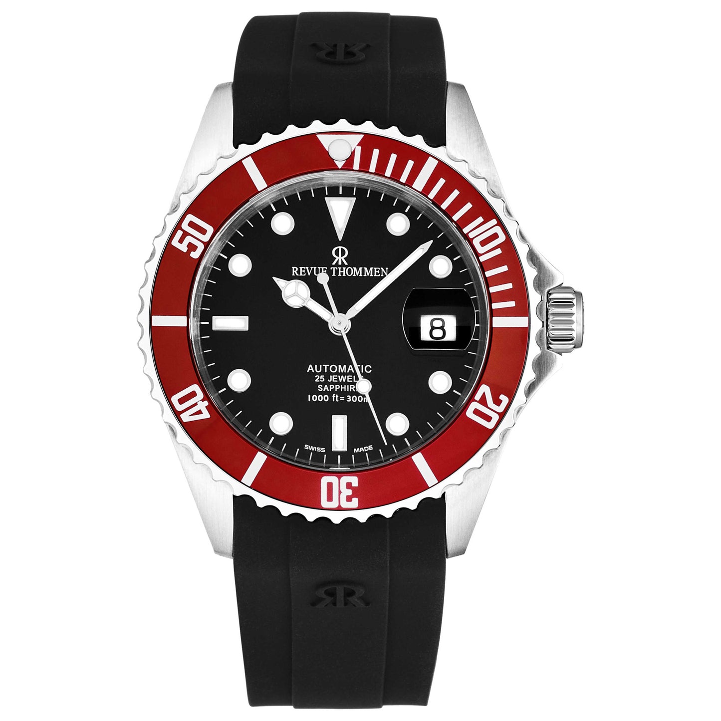 Front view of Revue Thommen Diver Men's Automatic Watch 17571.2836