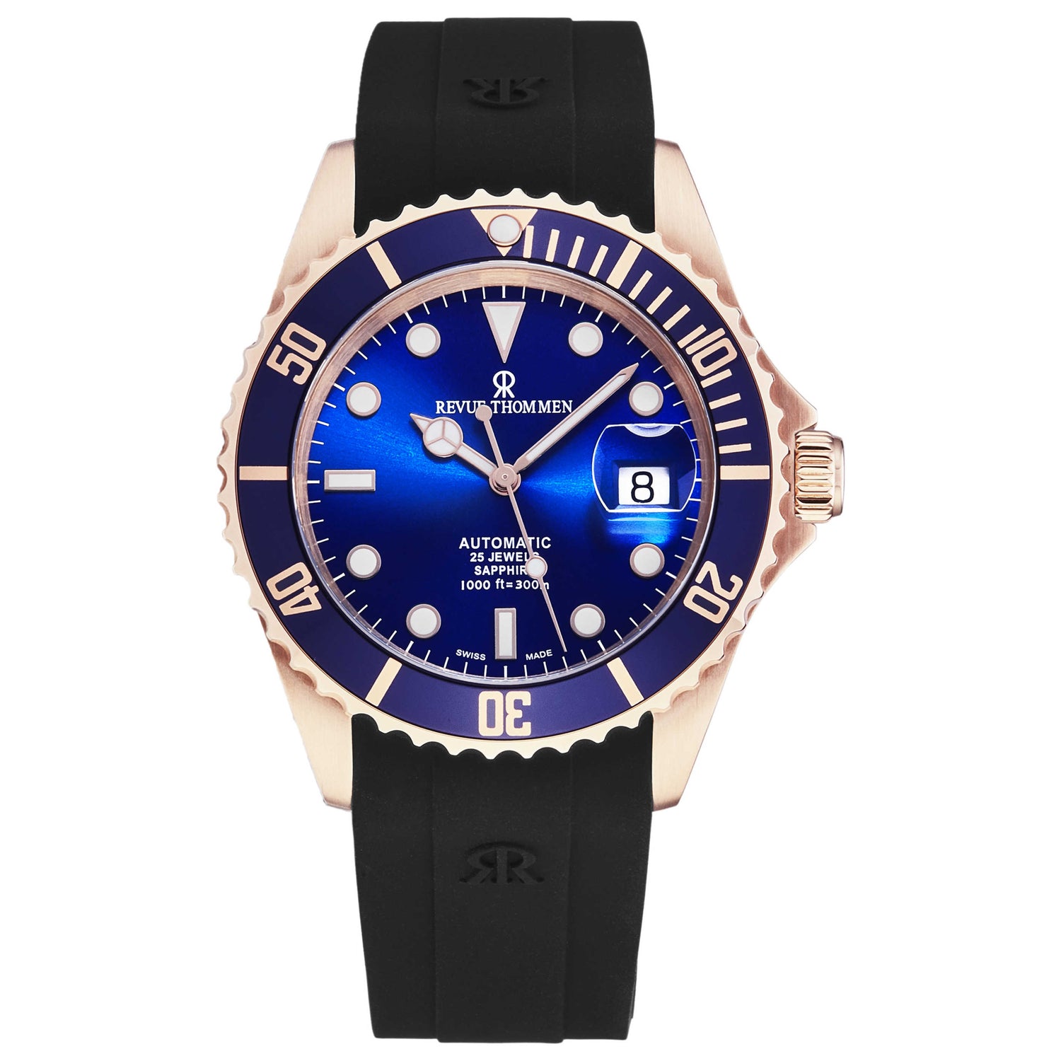 Front view of Revue Thommen Diver Men's Automatic Watch 17571.2865
