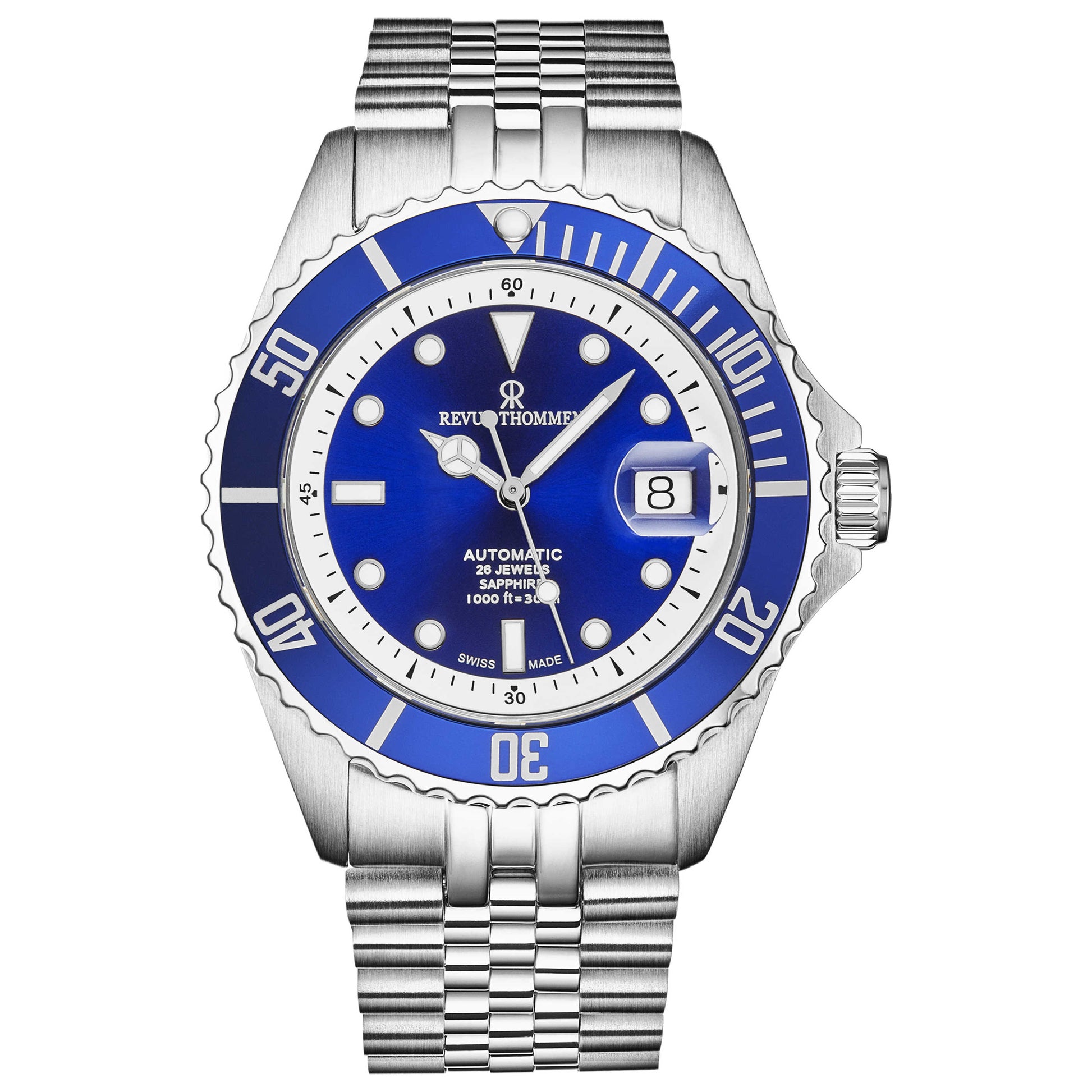 Front view of Revue Thommen Diver Men's Automatic Watch 17571.2928