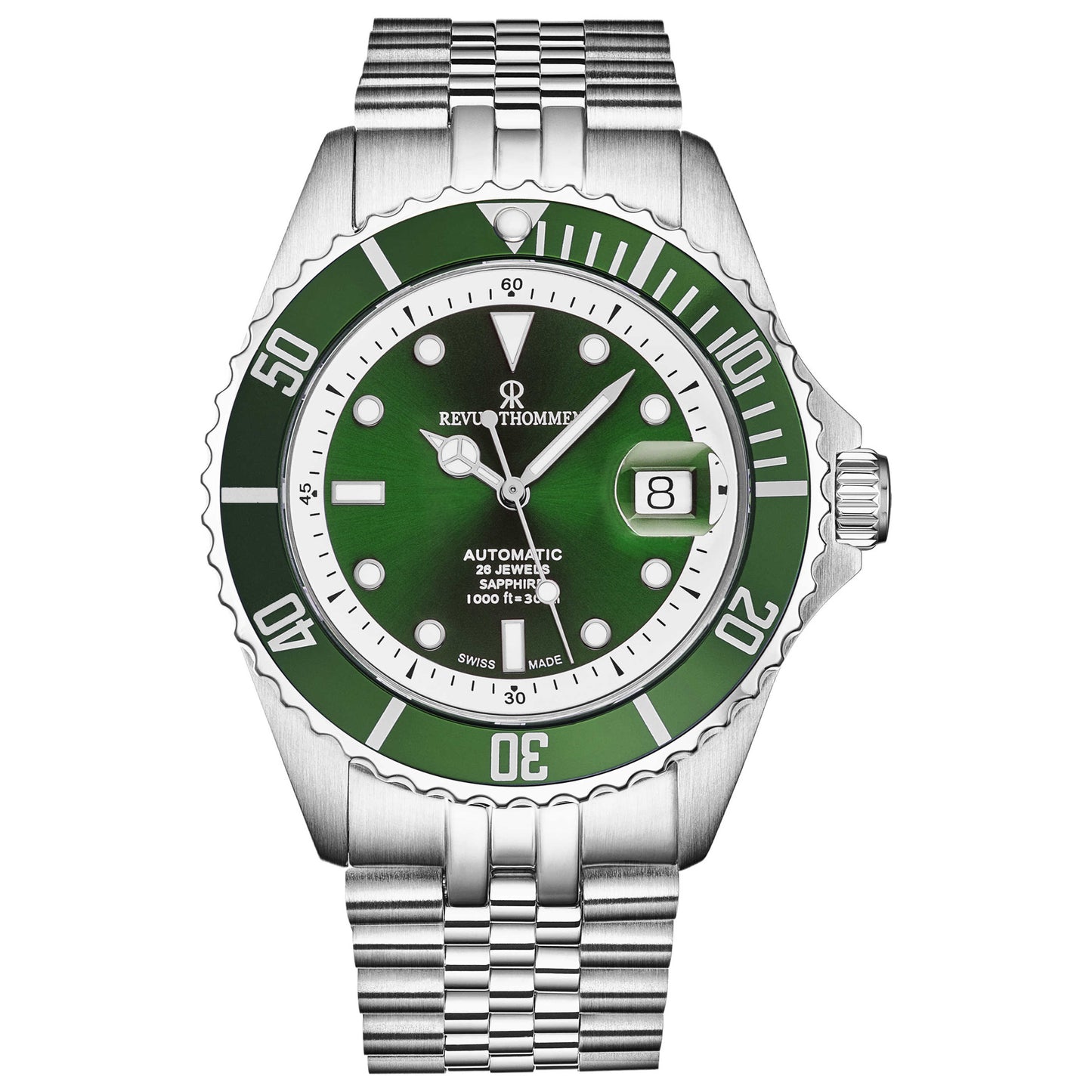 Front view of Revue Thommen Diver Men's Automatic Watch 17571.2929