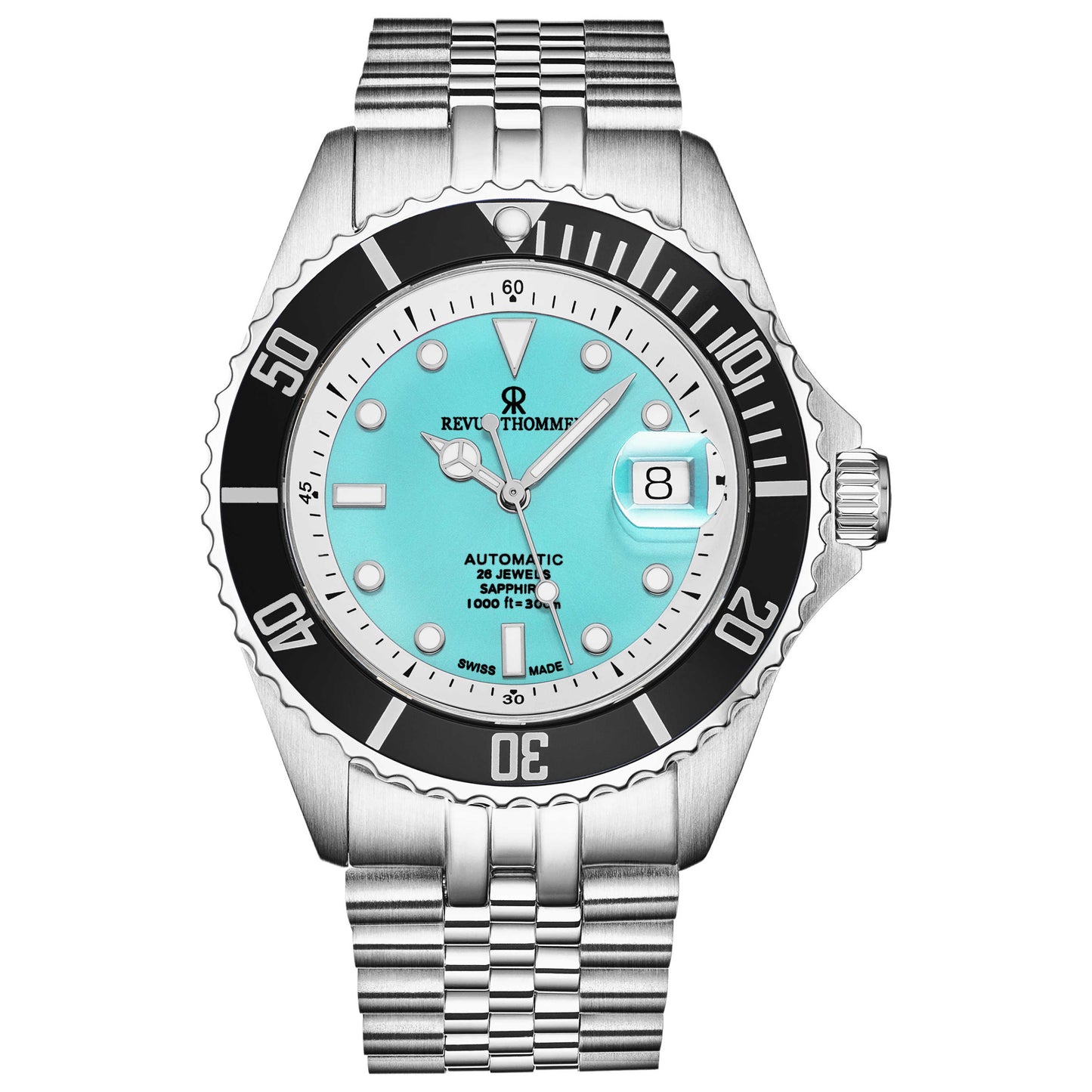 Front view of Revue Thommen Diver Men's Automatic Watch 17571.2931