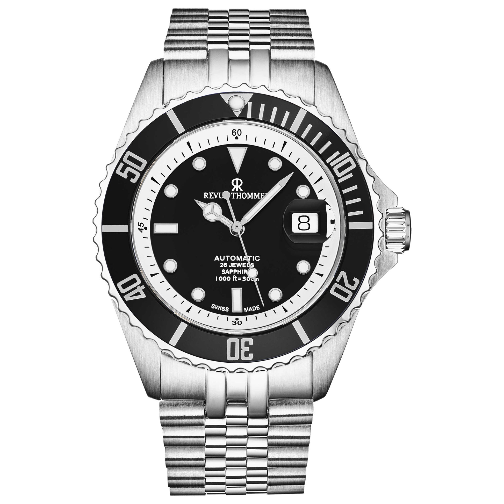 Front view of Revue Thommen Diver Men's Automatic Watch 17571.2937