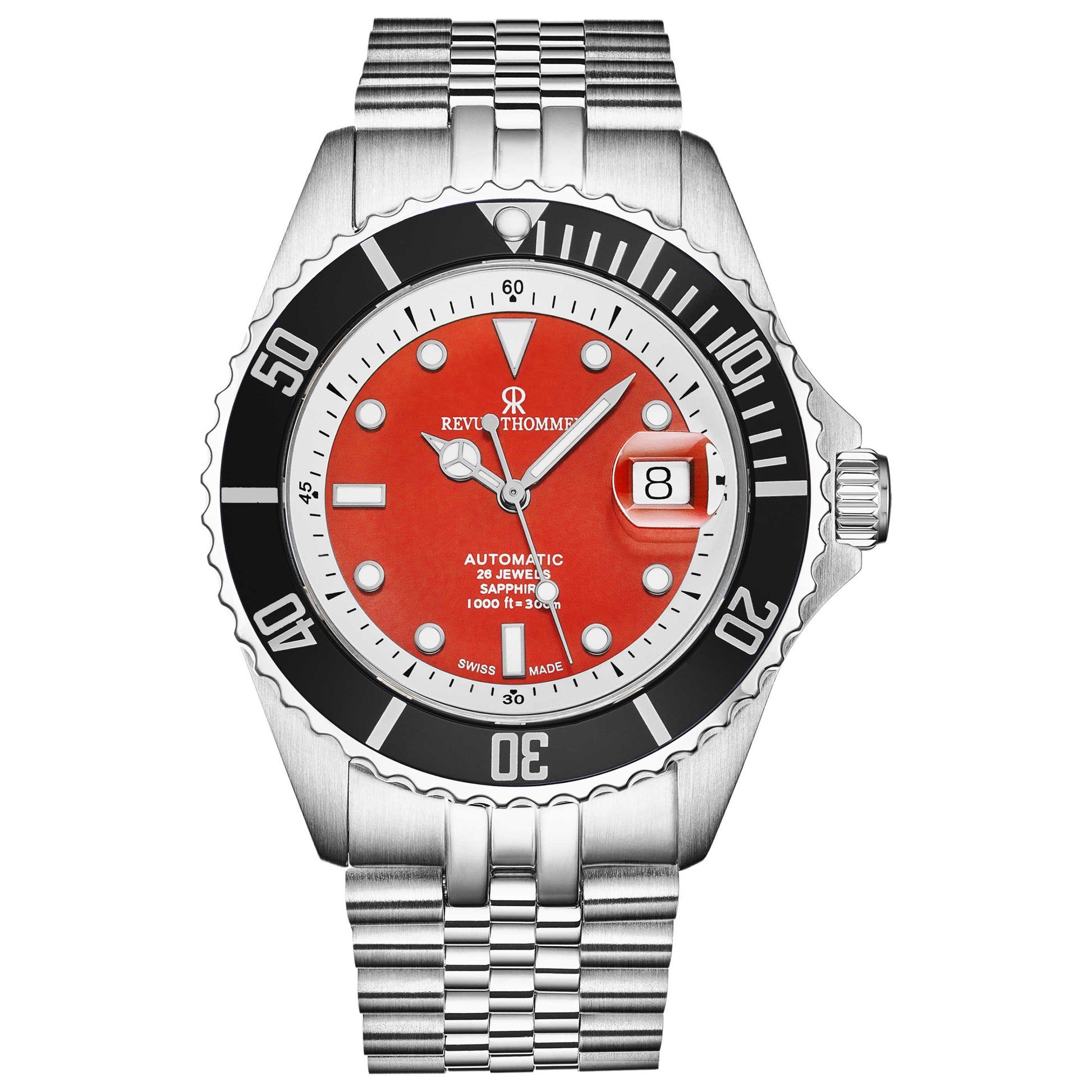 Front view of Revue Thommen Diver Men's Automatic Watch 17571.2938
