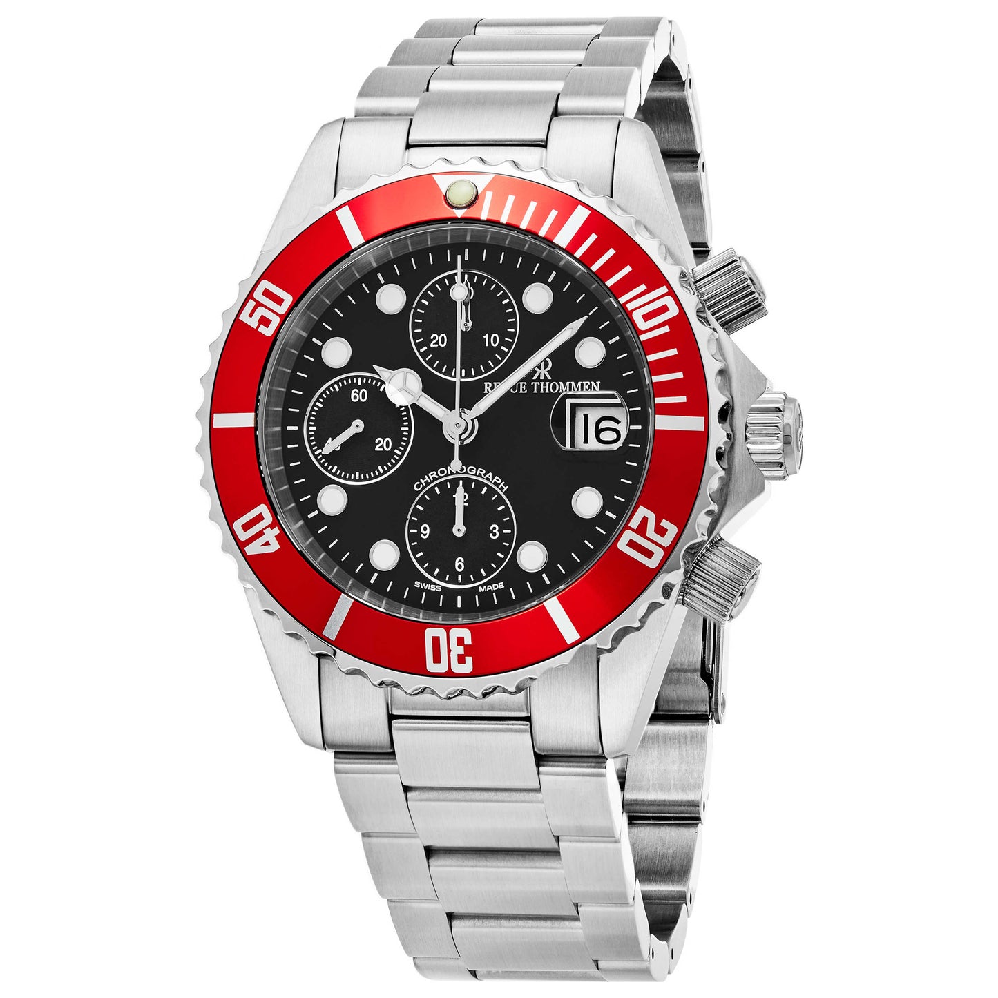 Front view of Revue Thommen Diver Men's Automatic Watch 17571.6136