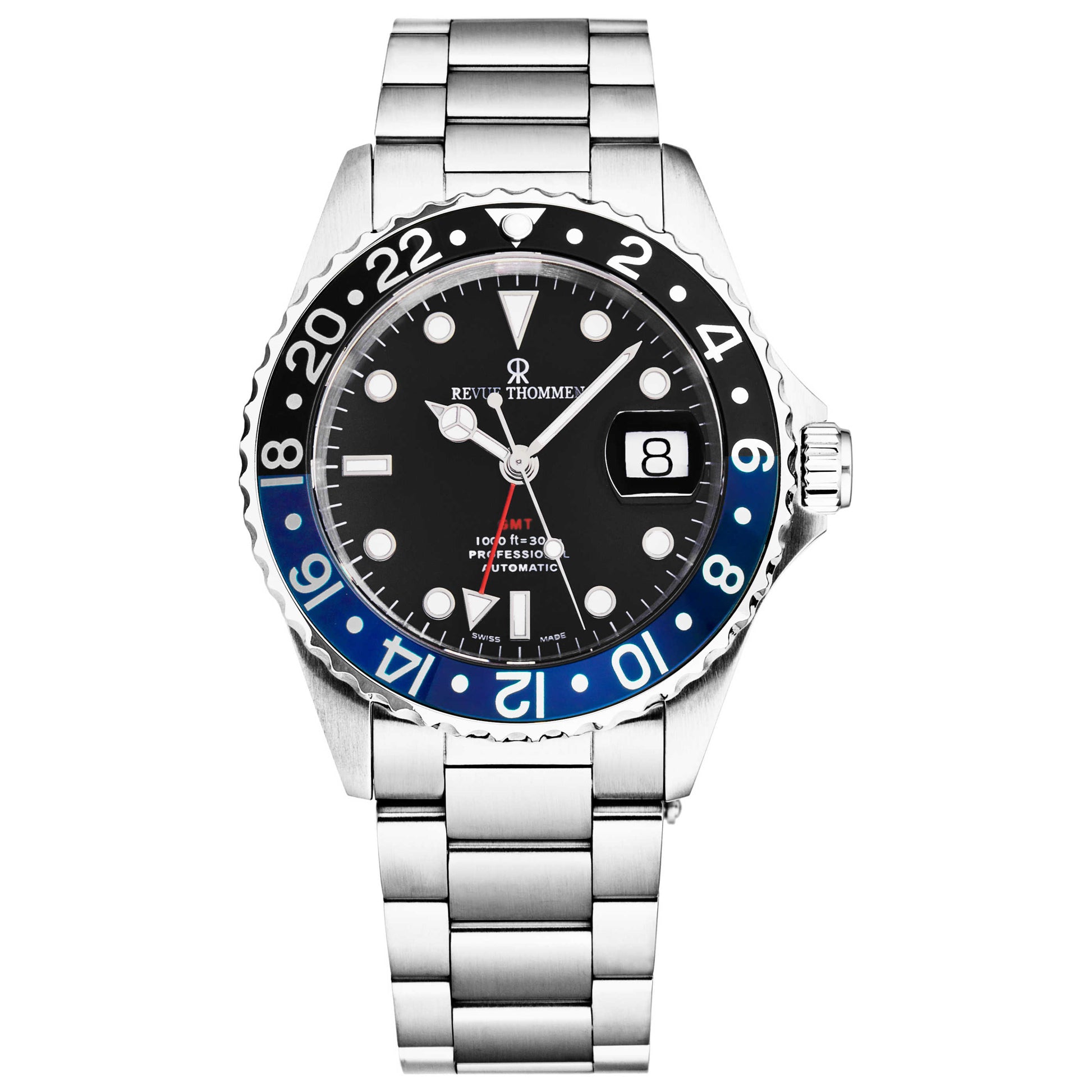 Front view of Revue Thommen Diver Men's Automatic Watch 17572.2133