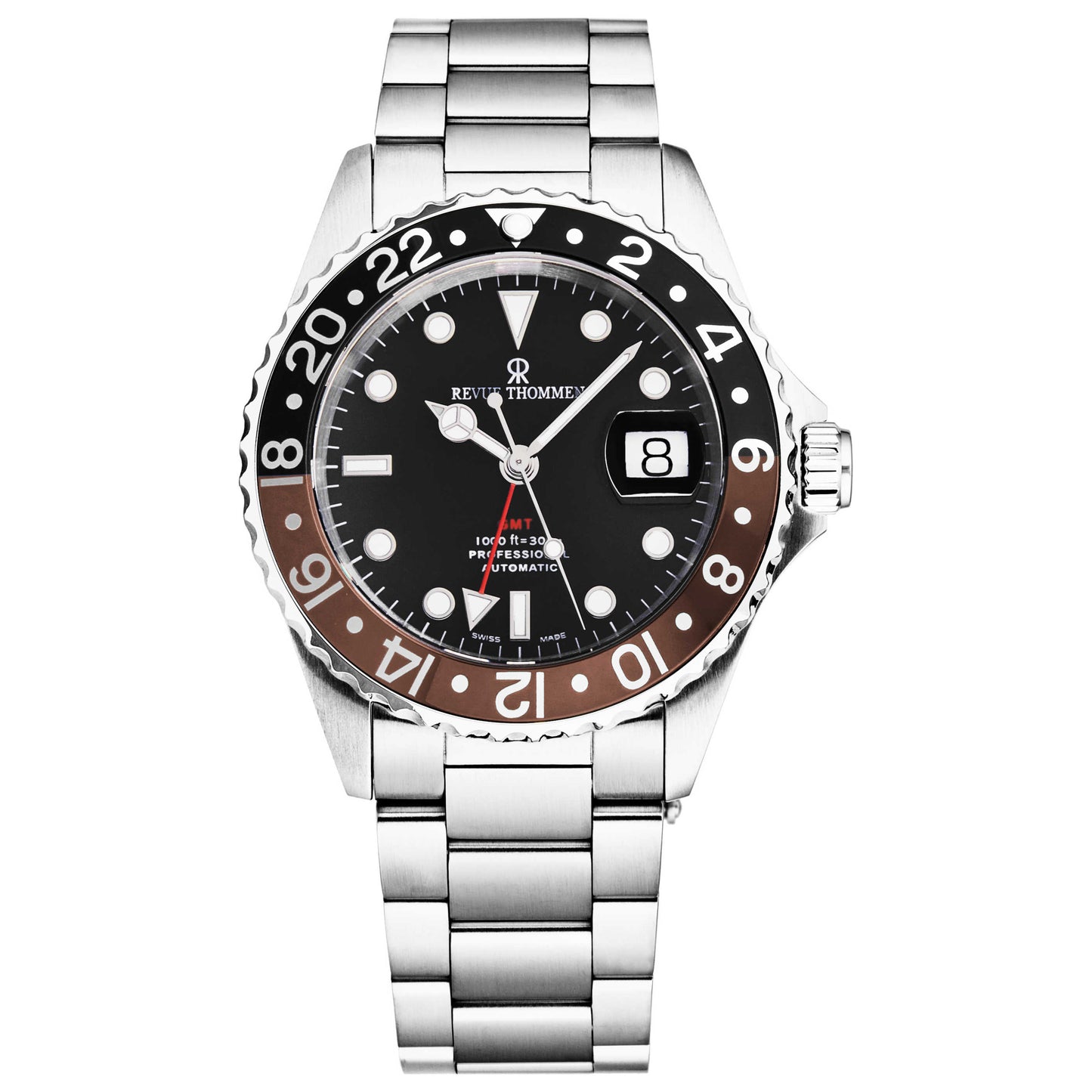 Front view of Revue Thommen Diver Men's Automatic Watch 17572.2139