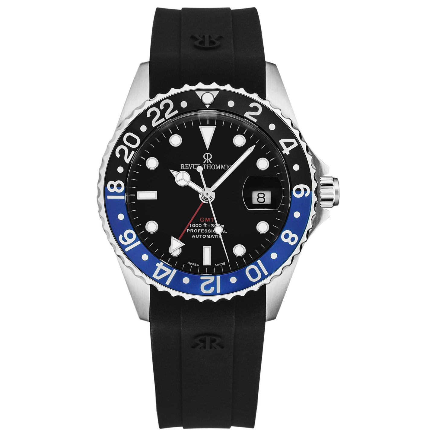 Front view of Revue Thommen Diver Men's Automatic Watch 17572.2833