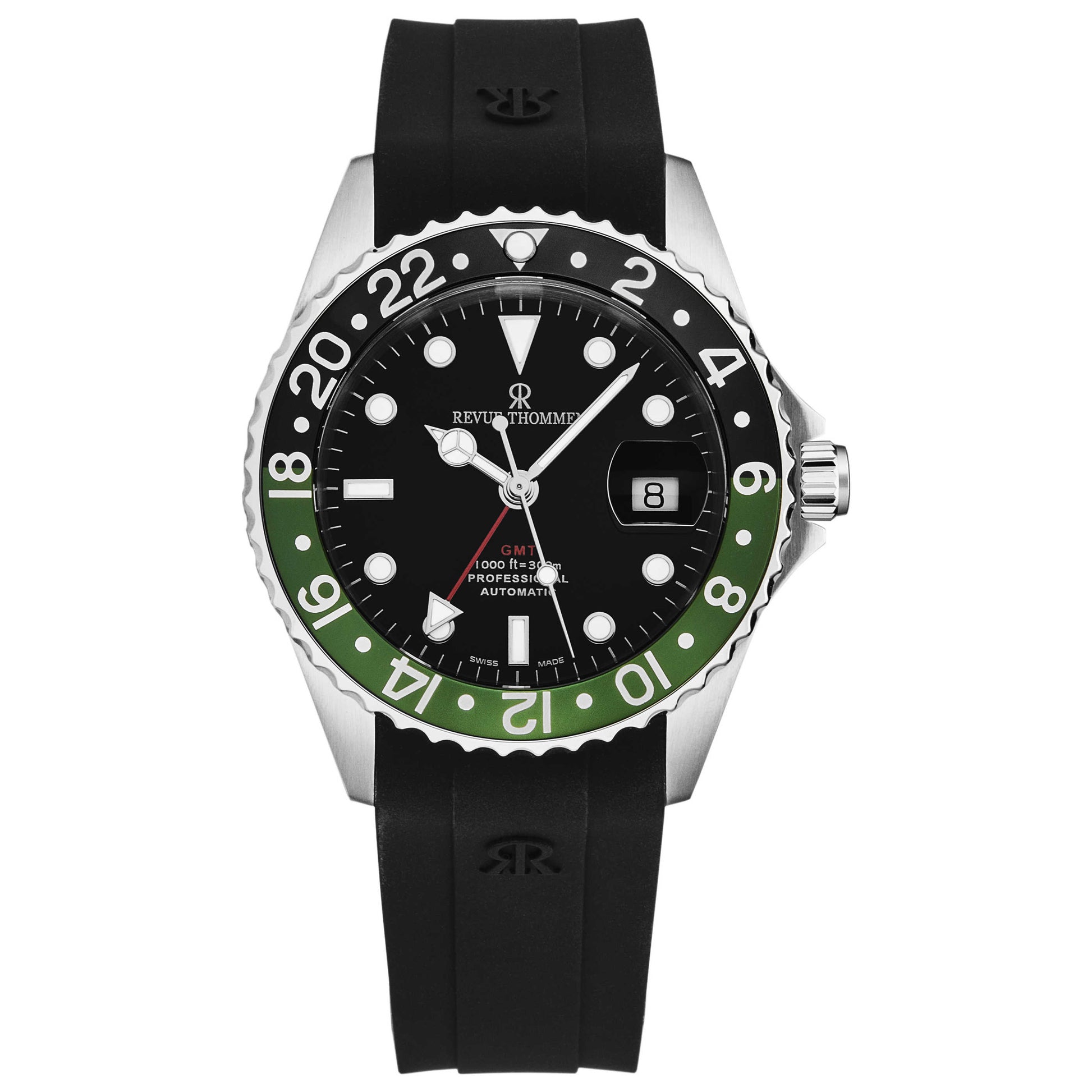 Front view of Revue Thommen Diver Men's Automatic Watch 17572.2838