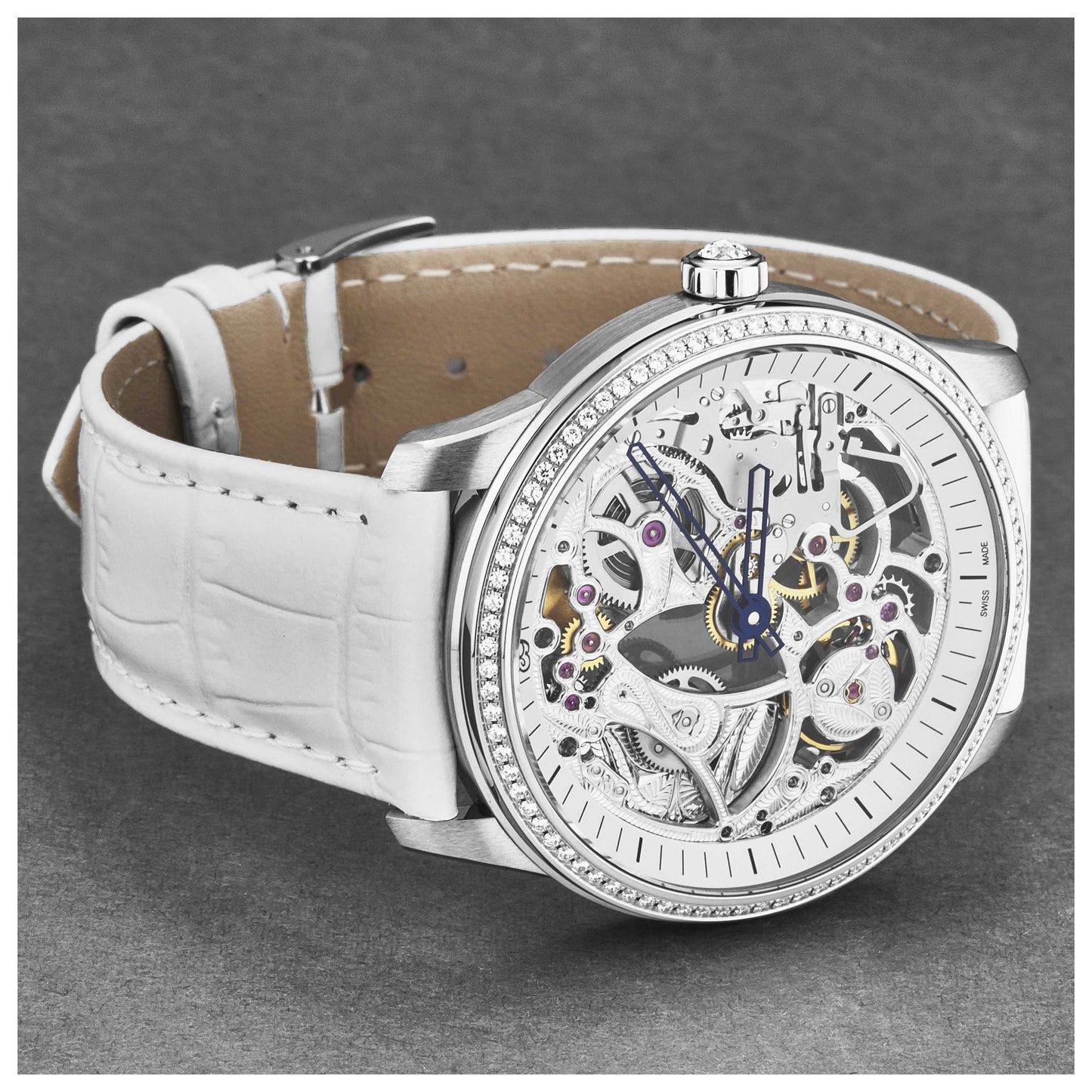 Charles Girardier Skelton Women's Automatic Watch 1759PD - Image #2