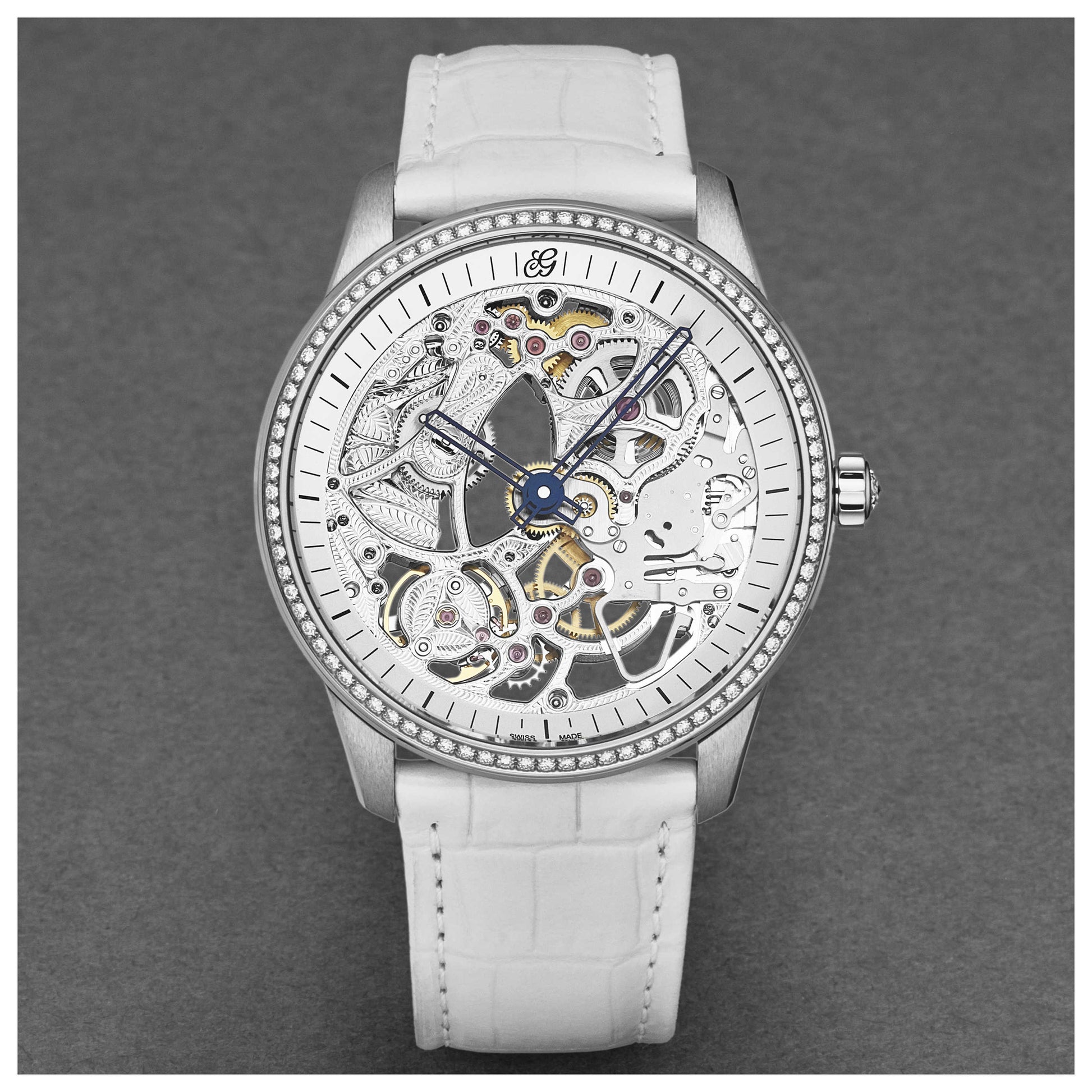 Charles Girardier Skelton Women's Automatic Watch 1759PD - Image #4