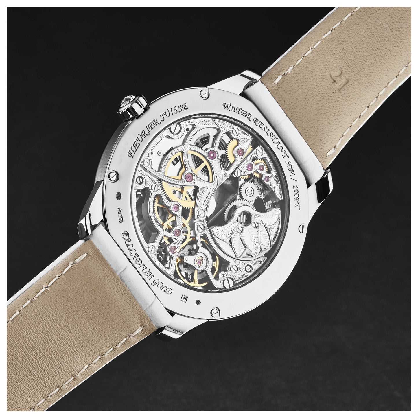 Charles Girardier Skelton Women's Automatic Watch 1759PD - Image #5