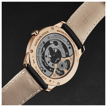 Charles Girardier Tourbillion Men's Manual-Wind Watch 1759RG - Image #5