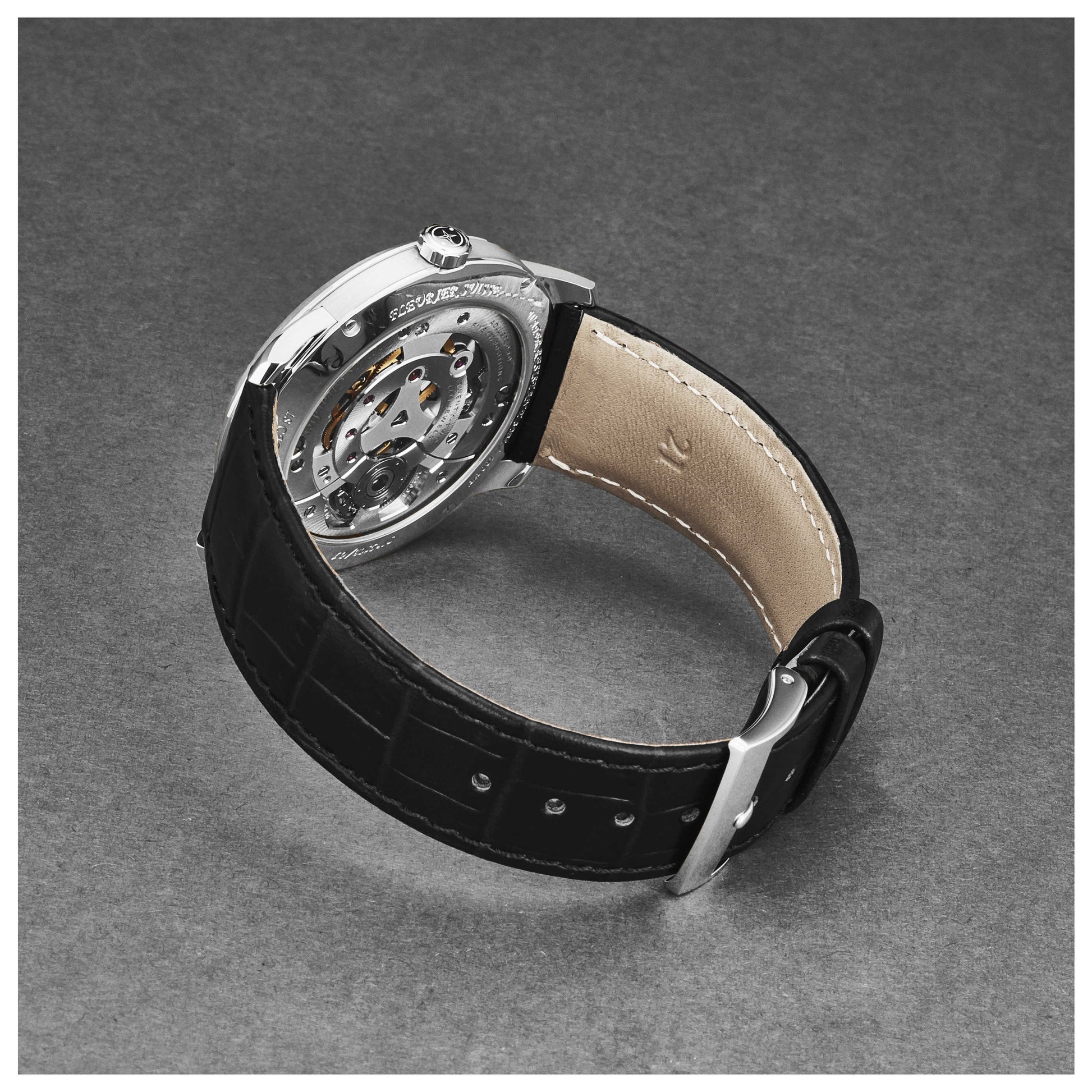 Charles Girardier Tourbillion Men's Manual-Wind Watch 1759SS - Image #2