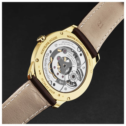 Charles Girardier Tourbillion Men's Manual-Wind Watch 1759YG - Image #5