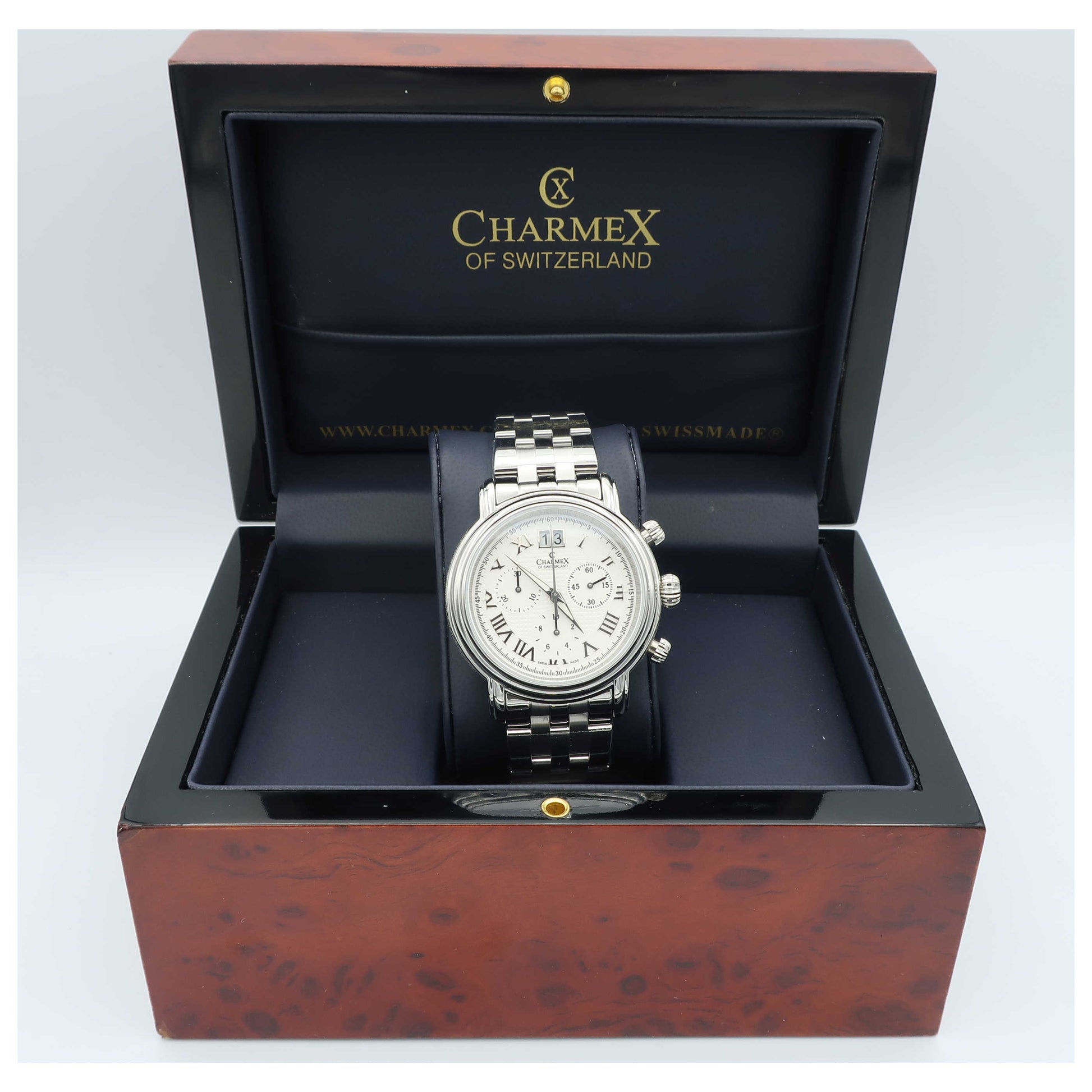 Charmex Monaco Men's Swiss Quartz (Battery-Powered) Watch 1760-SD - Image #6