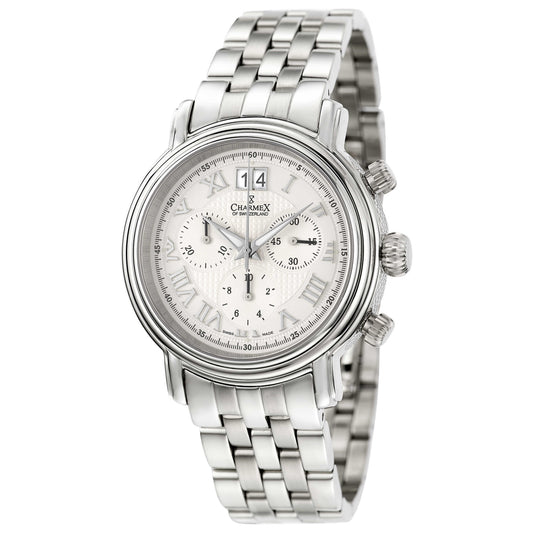 Front view of Charmex Monaco Men's Swiss Quartz (Battery-Powered) Watch 1760