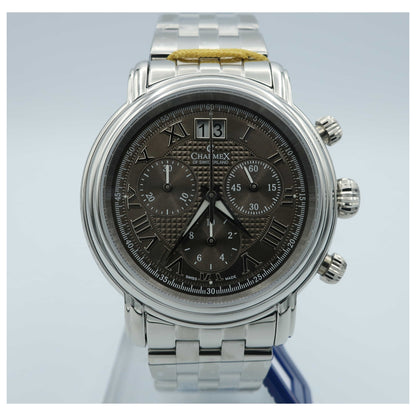 Front view of Charmex Monaco Men's Swiss Quartz (Battery-Powered) Watch 1761-SD