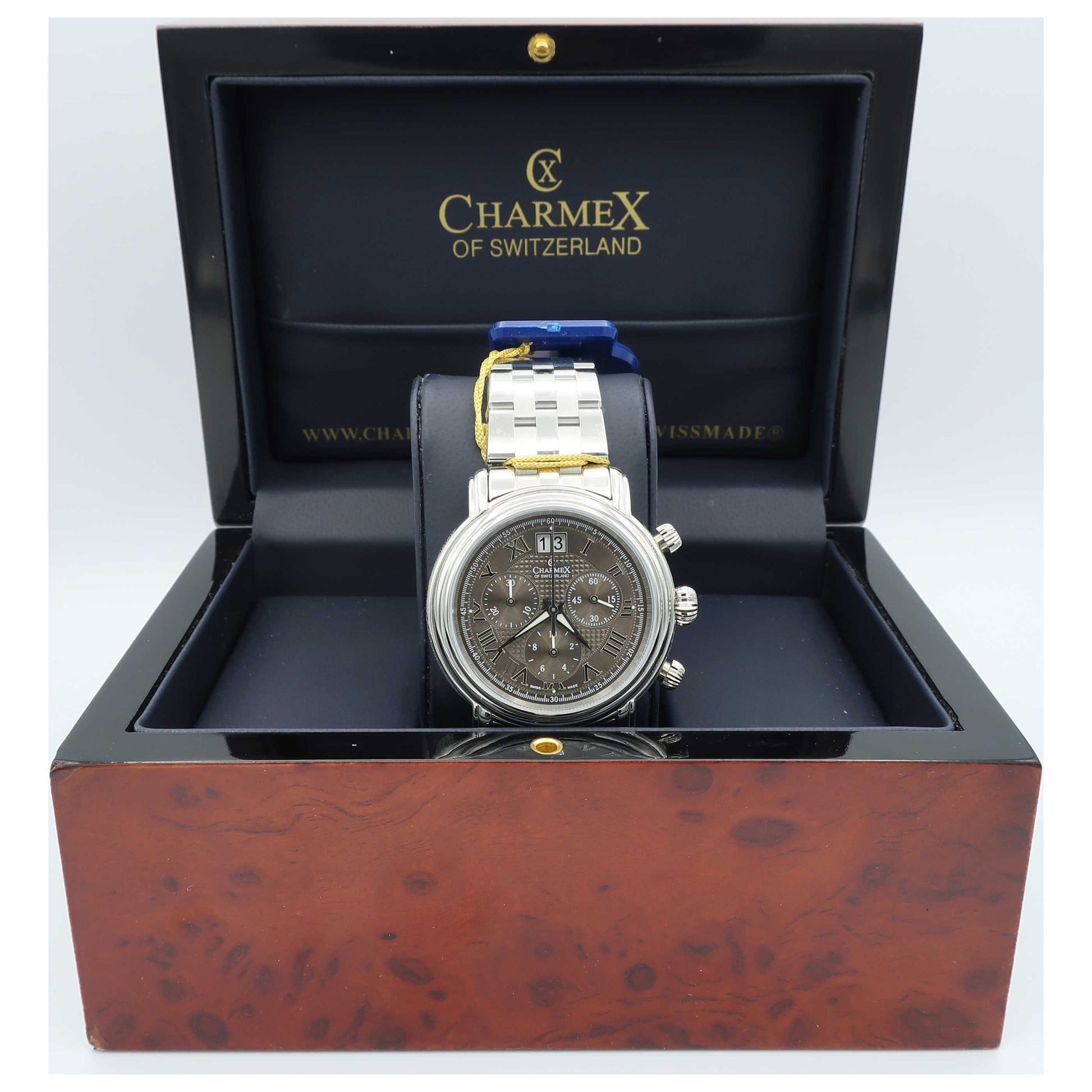 Charmex Monaco Men's Swiss Quartz (Battery-Powered) Watch 1761-SD - Image #6