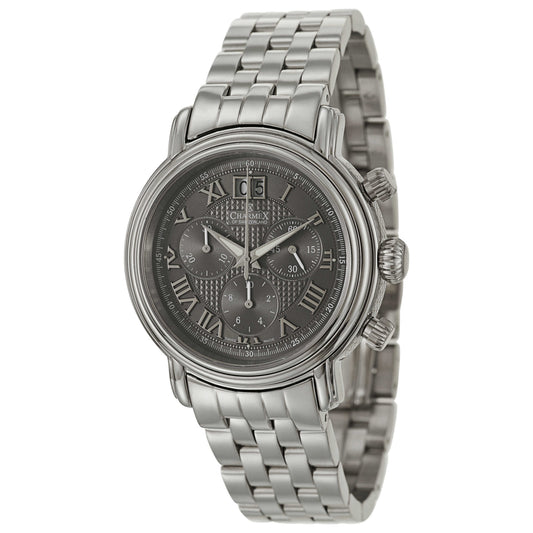 Front view of Charmex Monaco Men's Swiss Quartz (Battery-Powered) Watch 1761