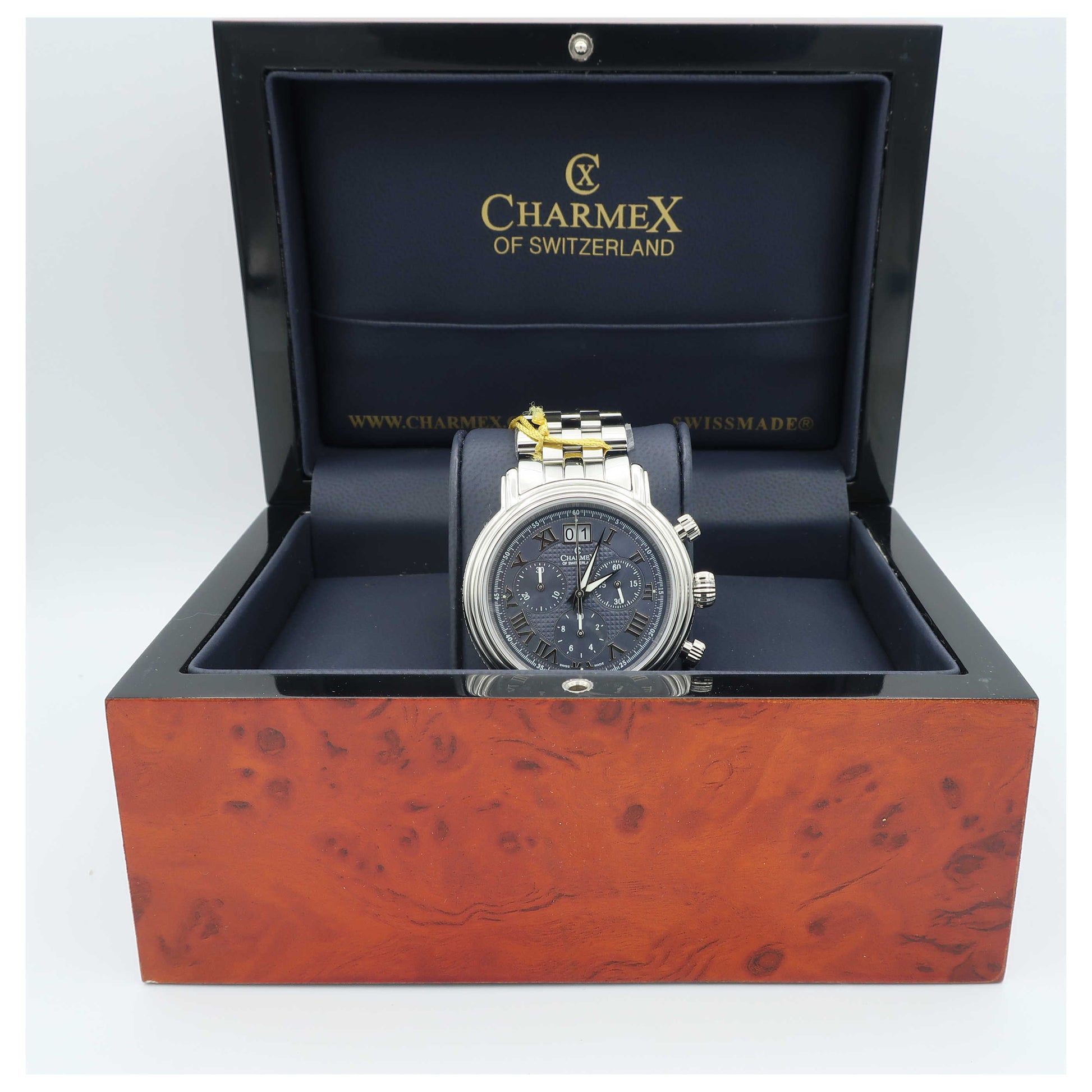 Charmex Monaco Men's Swiss Quartz (Battery-Powered) Watch 1762-SD - Image #6