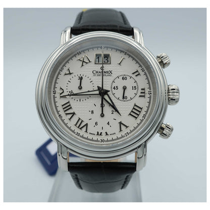 Front view of Charmex Monaco Men's Swiss Quartz (Battery-Powered) Watch 1765-SD