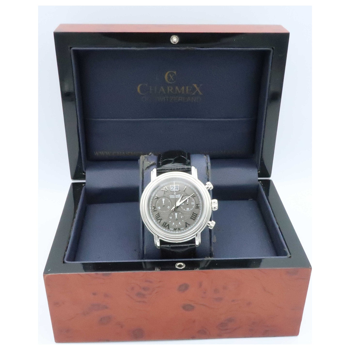 Charmex Monaco Men's Swiss Quartz (Battery-Powered) Watch 1766-PO - Image #6