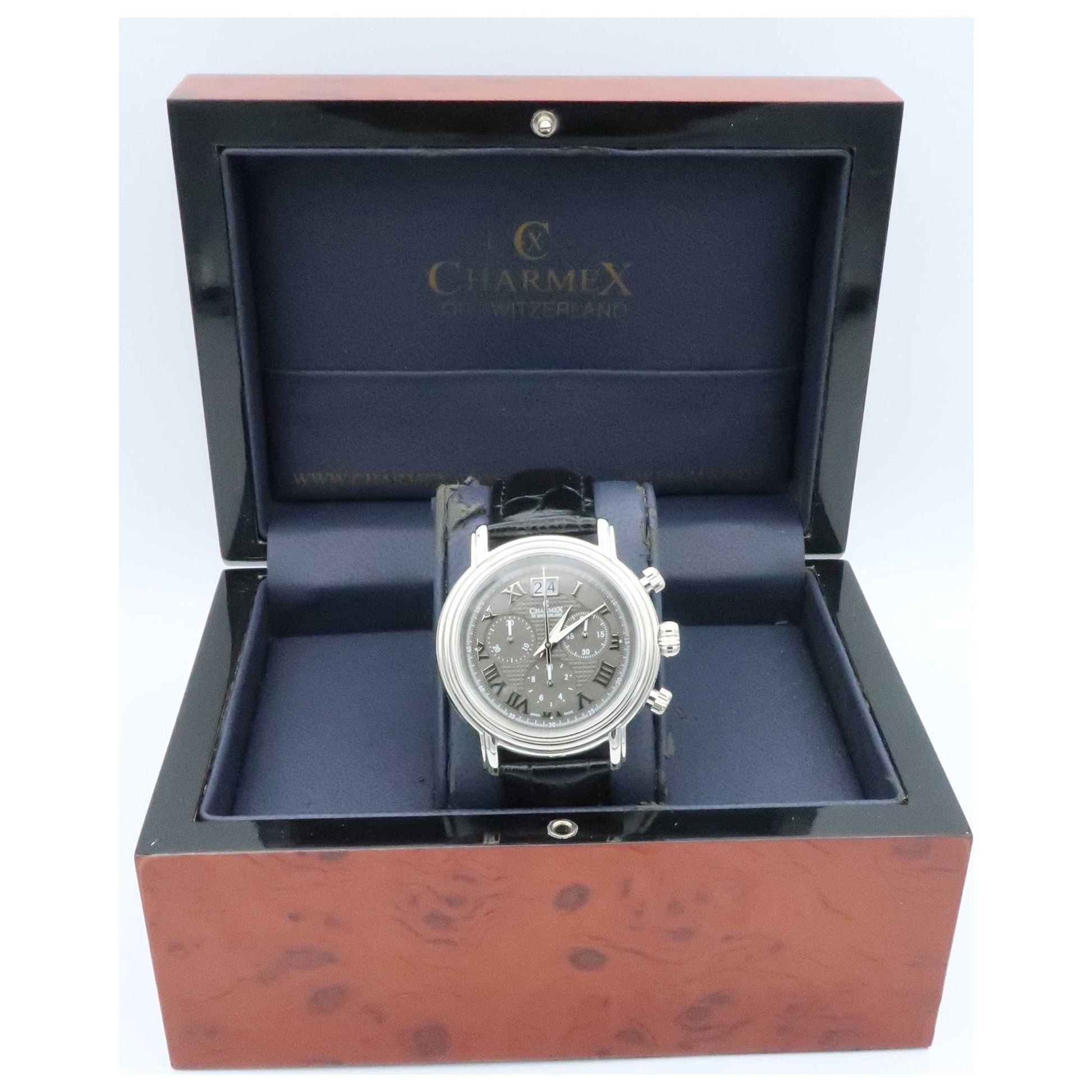 Charmex Monaco Men's Swiss Quartz (Battery-Powered) Watch 1766-PO - Image #6