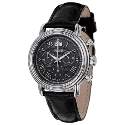 Front view of Charmex Monaco Men's Swiss Quartz (Battery-Powered) Watch 1766