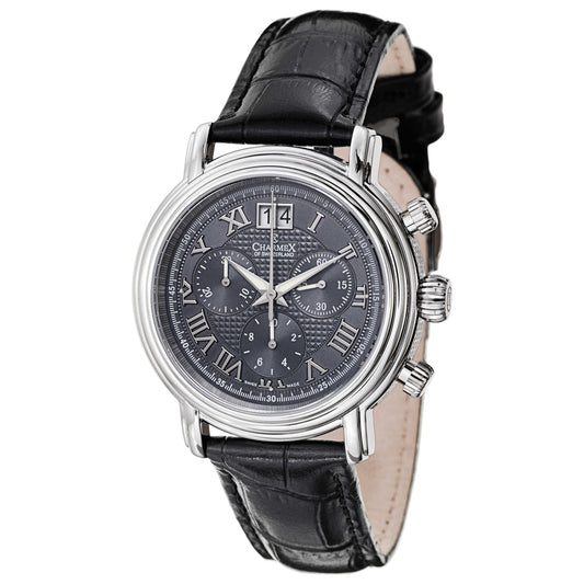 Front view of Charmex Monaco Men's Swiss Quartz (Battery-Powered) Watch 1767