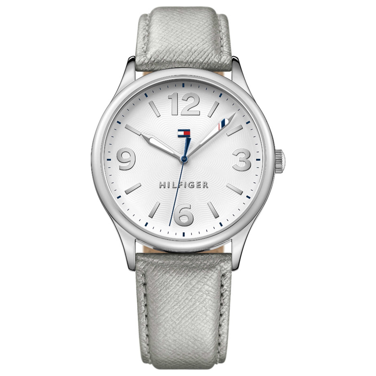 Front view of Tommy Hilfiger Leather Women's Japanese Quartz (Battery-Powered) Watch 1781592