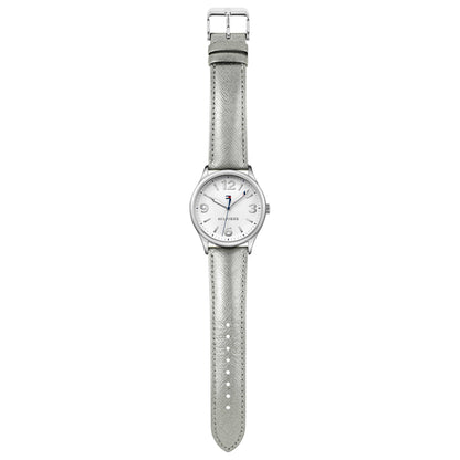 Tommy Hilfiger Leather Women's Japanese Quartz (Battery-Powered) Watch 1781592 - Image #8